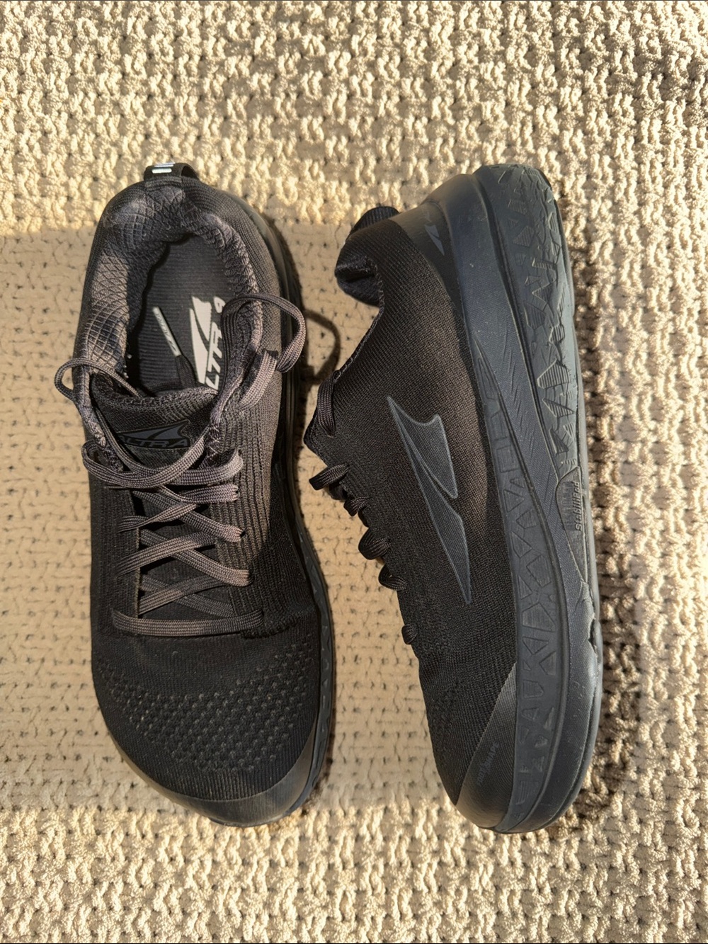 Altra Men's All-Black Neutral Running Shoes